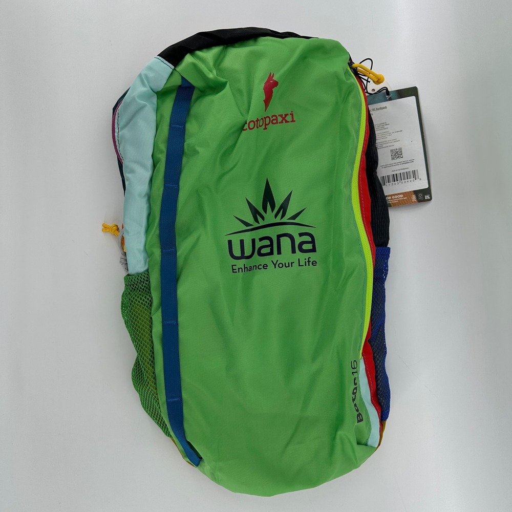 Cotopaxi Batac 16L Backpack Del Dia Multicolored Daypack Wana Logo NWT